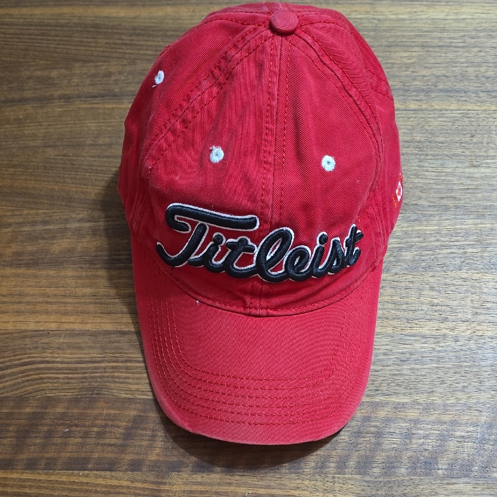 Titleist Bold Red Cap